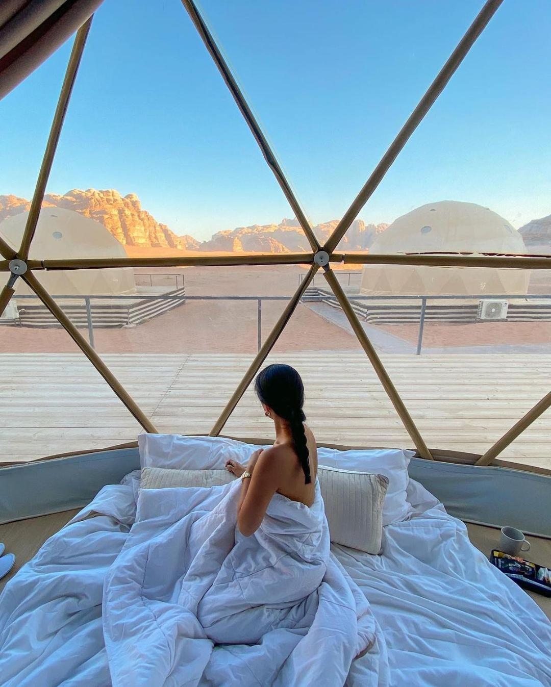 Rum Royal Flower Luxury Camp Wadi Rum Eksteriør bilde
