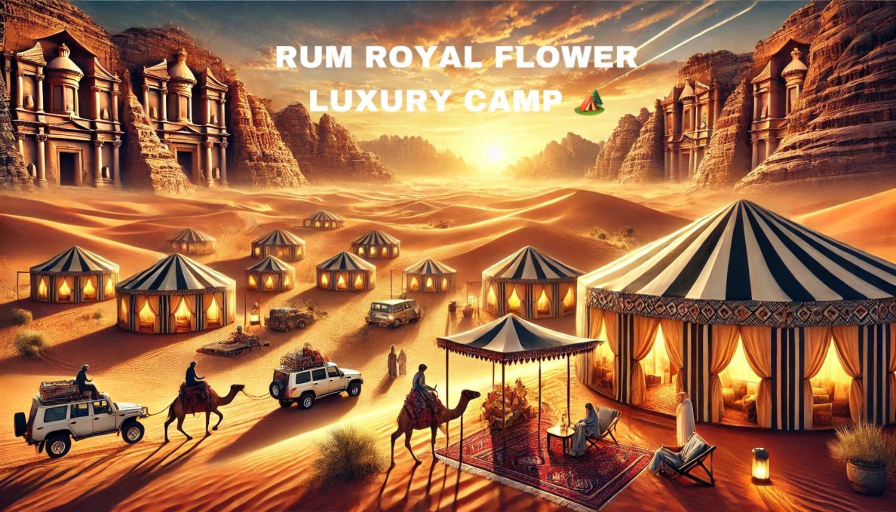 Rum Royal Flower Luxury Camp Wadi Rum Eksteriør bilde