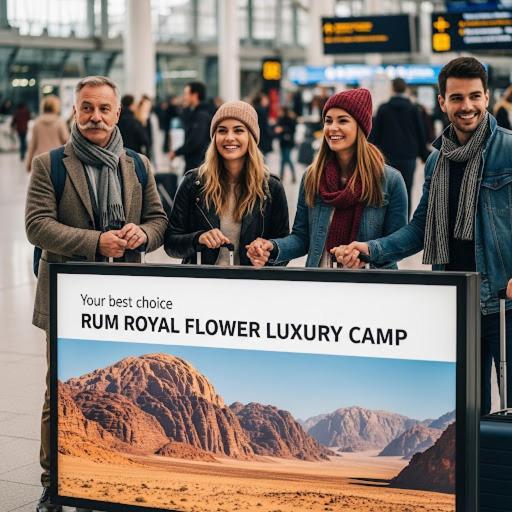 Rum Royal Flower Luxury Camp Wadi Rum Eksteriør bilde